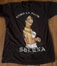 Vintage Singer Selena T-shirt Como La Flor Size Small
