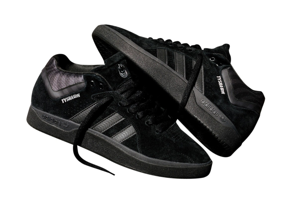Adidas Tyshawn Jones x Spitfire NYC/SF Mashup HQ9792 Black Silver Size 11 DS New image 10