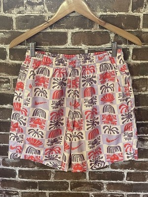 Nike Sportswear Flow Shorts Doll/Guava Ice Men s Sz Small DR9845-530 Mesh lined