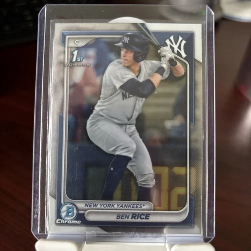 Ben Rice 2024 Bowman Chrome Ben Rice #BCP186 Rookie