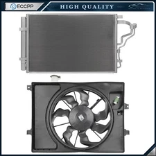 Electric AC Condenser Cooling Fan Kit For 15 Kia Forte Koup 2015-2018 Kia Forte5