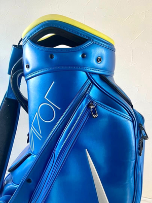 Nike Vapor Golf bag Blue / Volt SUPER RARE Stunning NIKE Vessel