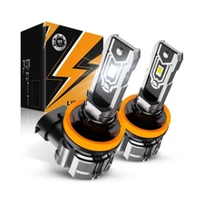 H11 H8 H9 Fog Lights 10000LM 400% Brighter White Penetrating Light Plug Play