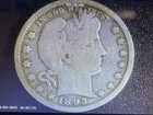 1893-P Barber / Liberty Head Quarter – 25 Cents (Silver)