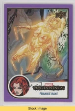 2022 Upper Deck Marvel Beginnings Vol 2 Series 1 Purple Frankie Raye READ 1e5i