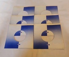 45 RPM 7" RECORD SLEEVES CO. SLEEVE 6 PACK SEE PHOTOS EMI Records SLV346