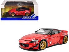 2022 Nissan Pandem Fairlady Z RHD Red Metallic Black Top 1:43