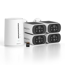 ANRAN Wireless Solar Security Camera System Outdoor WIFI Camera Human Detection