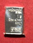 Vintage US .999 FINE SILVER 1 Gram! Old Bullion Mini Bar!