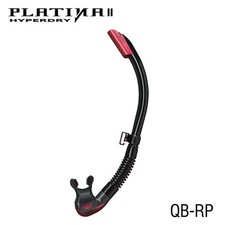 Tusa Platina Hyperdry II Snorkel - Black/Rose Pink SP-170QB-RP