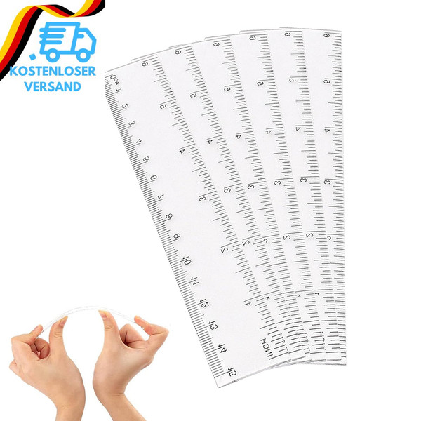 6 StüCk Lineal 15Cm Grundschule, Lineal Set Grundschule, Kleines Lineal Grundsch-image