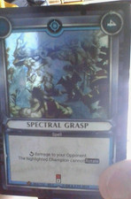 Warhammer Champions  TCG  : Spectral Grasp :  FOIL