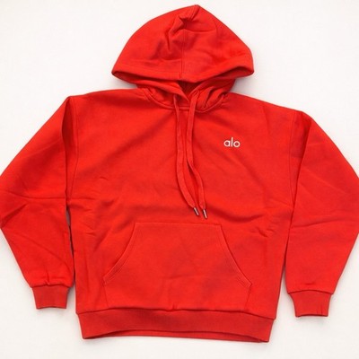 Alo Accolade Hoodie Bright Red Size Small | eBay