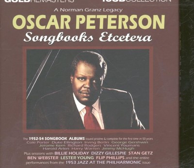 OSCAR PETERSON A NORMAN GRANZ LEGACY SONGBOOKS ETCETERA AUDIO MUSIC CD NEW