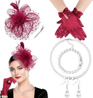 Fascinator Hut Damen Pillbox Mit Schleier Und Clip FüR Tea Party Kopfbedeckung