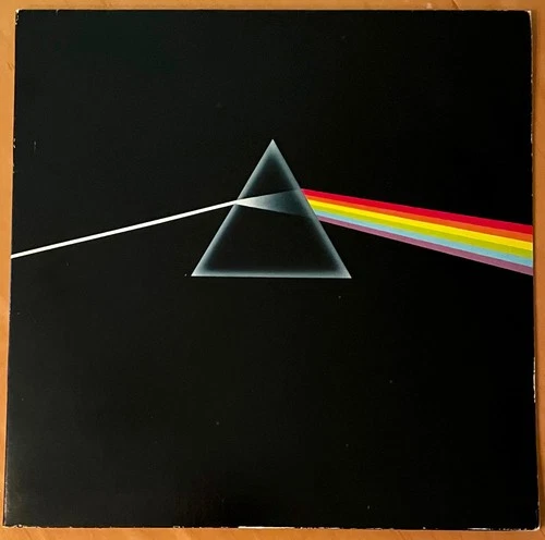 PINK FLOYD DSOTM  HARVEST 1975 PROG LP 2 Posters  RARE NICE  EX