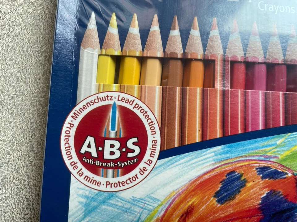 STAEDTLER 144 50NC24 Noris Club Colour Pencils ~Erasable~Pack of 24~Germany~ - Image 2 of 4