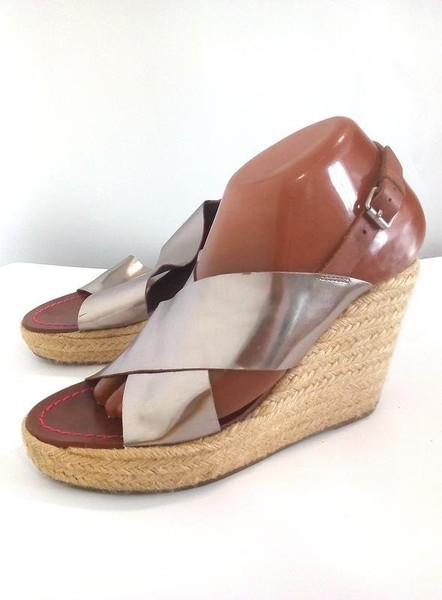 Women Boden Heels Beige Synthetic 38