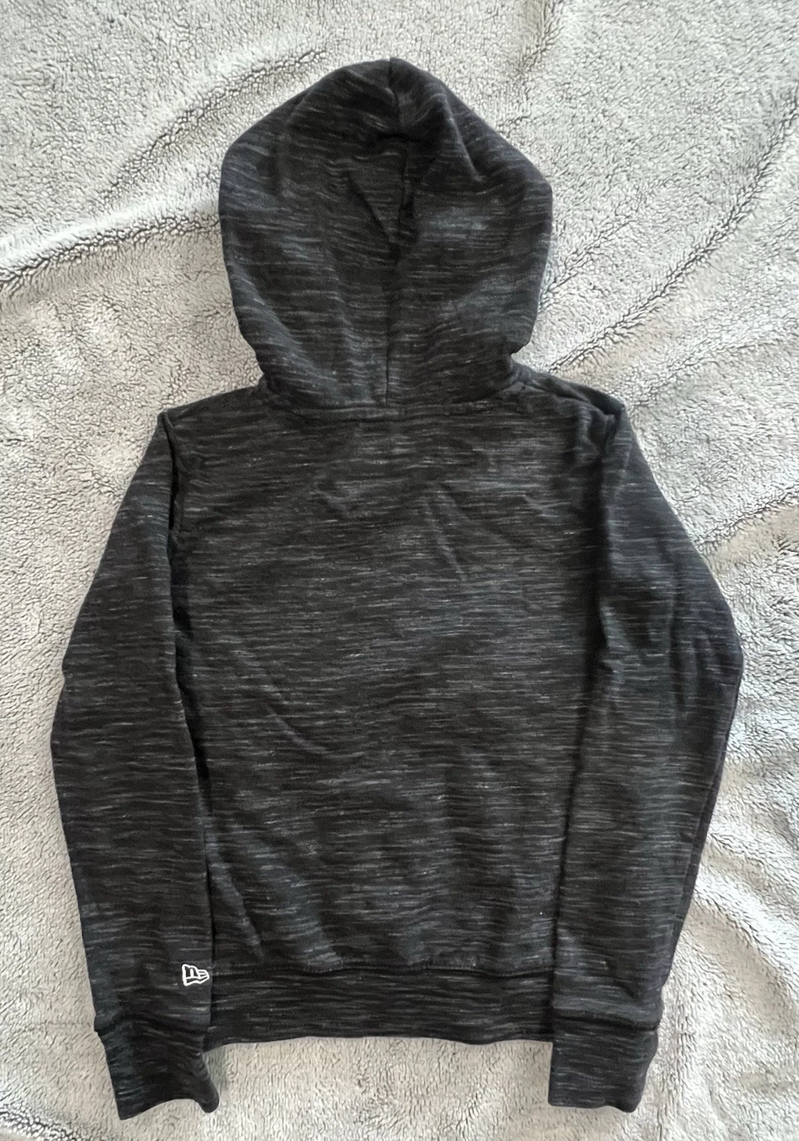 VETEMENTS RAIDERS NFL Team Apparel Girls Zip Up Hoodie Gray Size 7 8