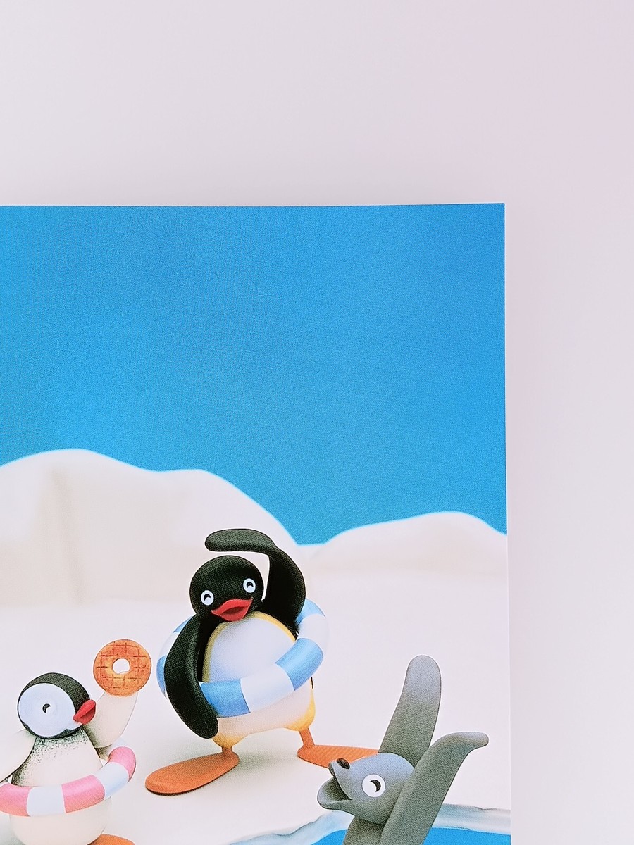 Pingu, Pinga, Robby Pingu × Mister Donut Original Postcard From