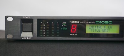 Yamaha D1030 90's Professional Digital Delay Line 1U Effects Rack