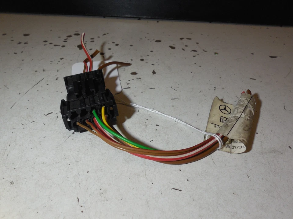 Front Door Wiring Loom Harness Plug Black 0295452528 Mercedes Benz CLK320 W208 - Image 3 of 4