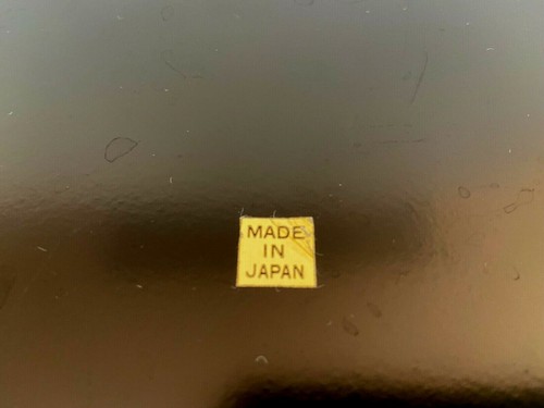 Vintage Lacquer 3 Piece Round Lazy Susan Serving Tray 14" Diameter-Floral-Japan - Picture 8 of 9