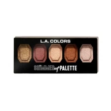 L.A. COLORS Eyeshadow Shimmer Palette, Beam Me Up, 0.39 fl oz