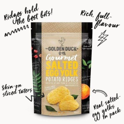 The Golden Duck Salted Egg Yolk Potato Ridges (105g) FREE SHIP