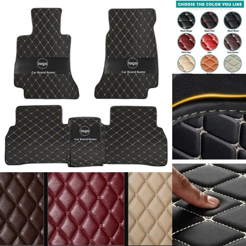 For Ford Mustang 1994-2024 Car Floor Mats Waterproof Auto Pads Anti-Slip Carpets - Picture 8 of 25