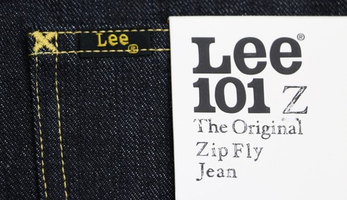 Lee 101 Z Jeansy męskie 13 3/4oz Japoński Selvedge Denim Made in Italy Sanforized - Zdjęcie 15 z 23