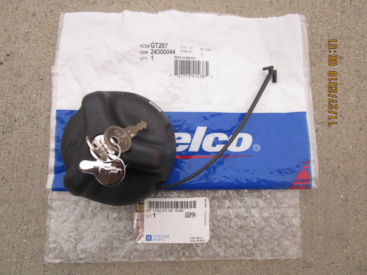 GM 24300044 ACDELCO GT297 GT-297 FUEL GAS TANK FILLER CAP LOCK 