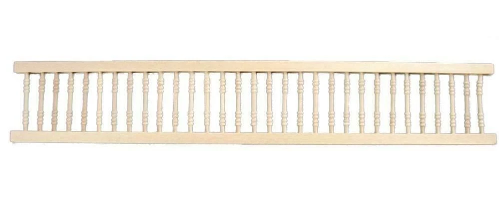 Scala di legno robusta miniatura con il corrimano per le case delle bambole 1 12 della mobilia di legno solido della scala della decorazione