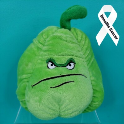 Plants and Zombies 7'' Figures Plush Squash Children  Soft Doll Baby Gift