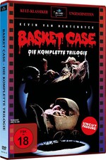 BASKET CASE uncut Teil 1 2 3 TRILOGIE Der unheimliche Zwilling DIE BRUT DVD BOX