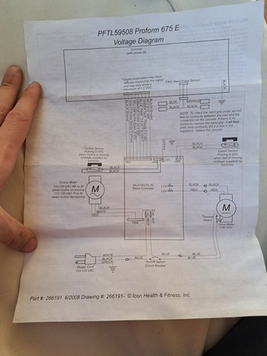Tapis Roulant Proform 675 E (NOT WORKING) (NON FUNZIONANTE): - Imagen 12 de 13