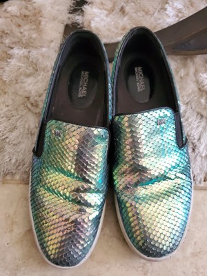 michael kors flats green