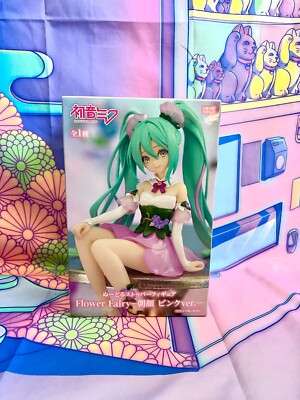 Figur Hatsune Miku - Blumenfee - Nudelstopper Figur Asagao Pink Furyu