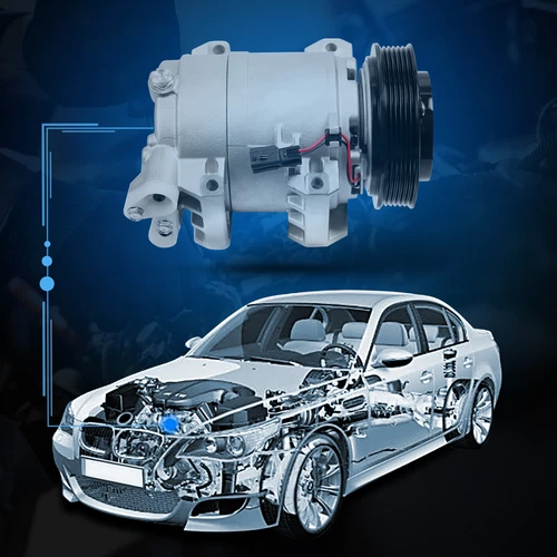 A/C AC Compressor For 2008 2009 2010 2011 2012 2013 NISSAN ROGUE 2.5L 926004BB2A - Picture 5 of 10