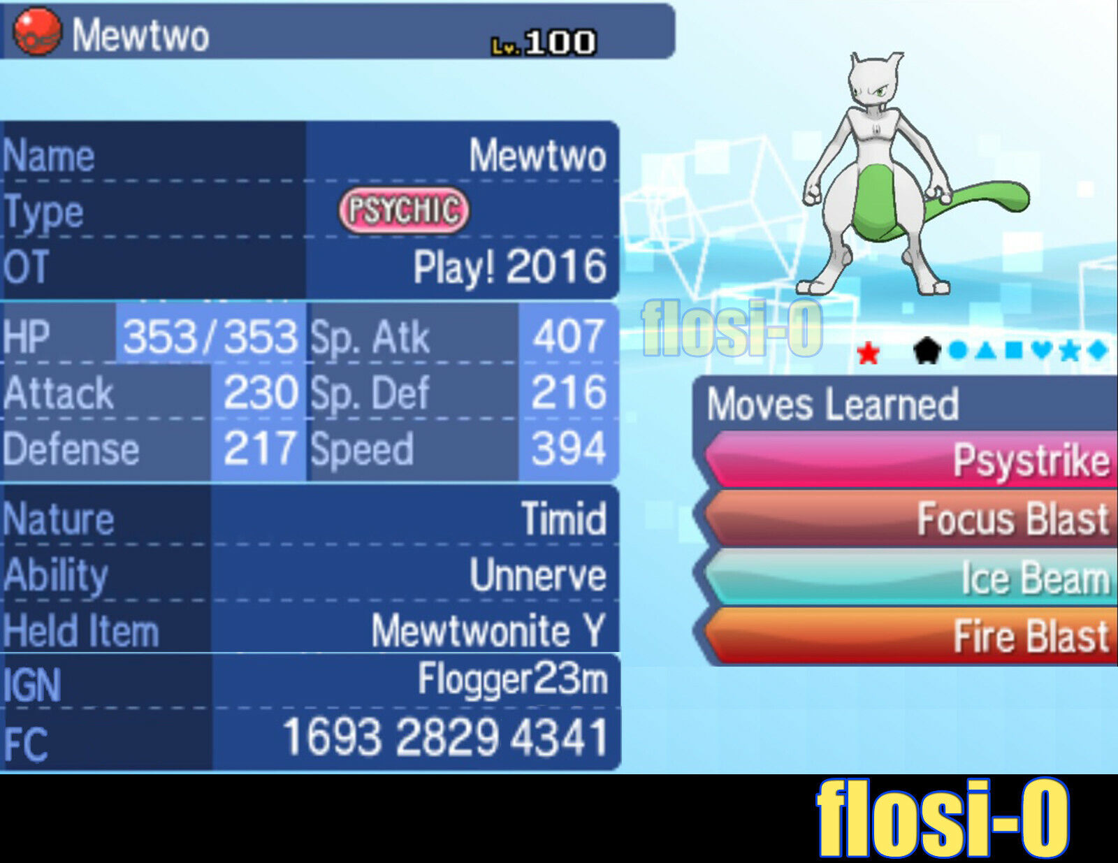 POKEMON IV100 on X: 1. Mewtwo (Shiny) boosted Current Timer:43 The  coordinates: 34.666897,135.500033  / X