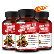Horny Goat Weed Extract Capsules - Support Energy Levels,Endurance,Performance
