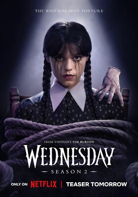 Mittwoch Staffel 2 Poster The Addams Family #568