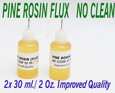 60ml / 2oz. NEEDLE TIP BOTTLE Rosin No Clean Soldering Solder Liquid Flux Reflow