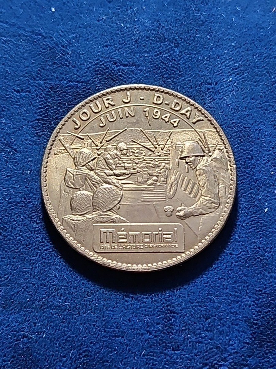 50 Histoire de France 切手セット 2014 D-Day Memorial Token Tresors De France by Arthus Bertrand (MT