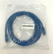 Blue 7ft Ethernet Patch Cable, Cat6 - New