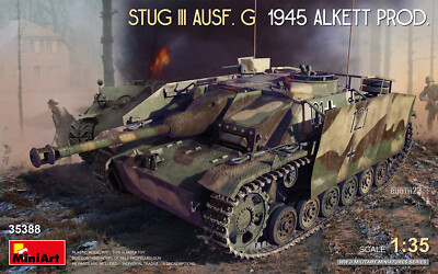 StuG III Ausf. G 1945 Alkett Prod. 1:35 Plastic Model Kit MINIART