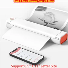 Phomemo M08F Portable Printers Thermal Printer Support 8.5" X 11" US Letter