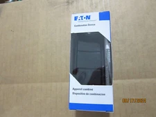 Eaton 7729BK Combination Triple Single Pole Switch Black 15A 120/277V New