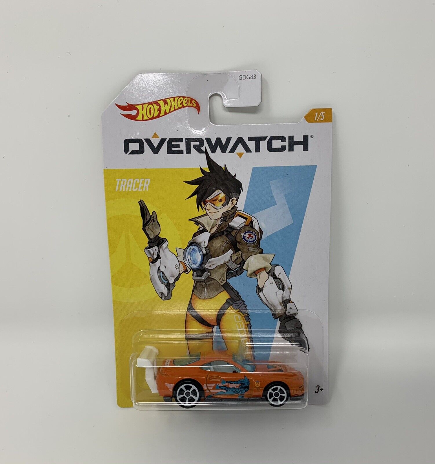 Tracer - Overwatch - Character Cars 1/64 - Hot Wheels