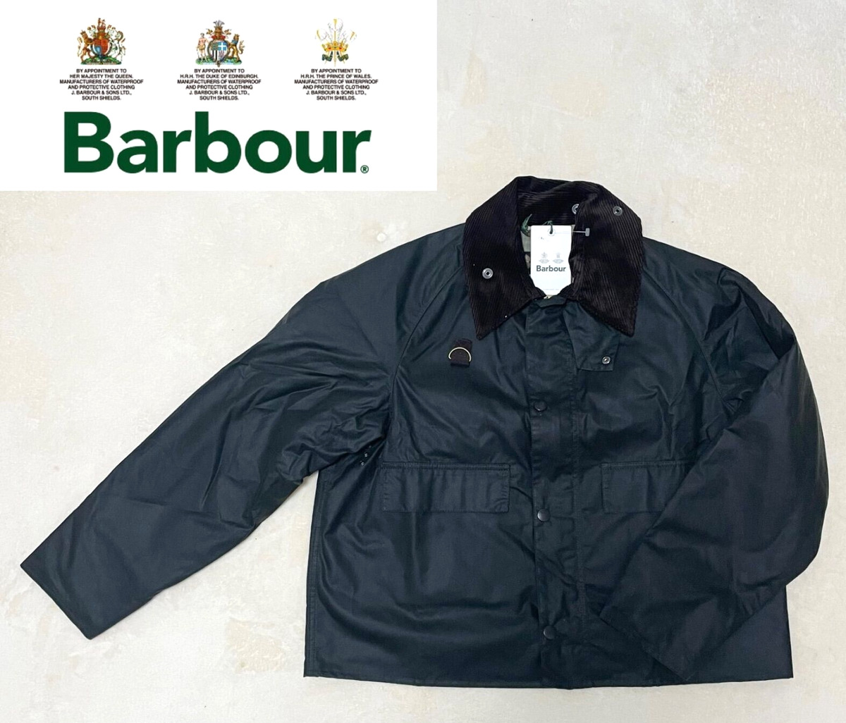 Barbour SPEY JACKET oiled jacket size XL new goods unused tag